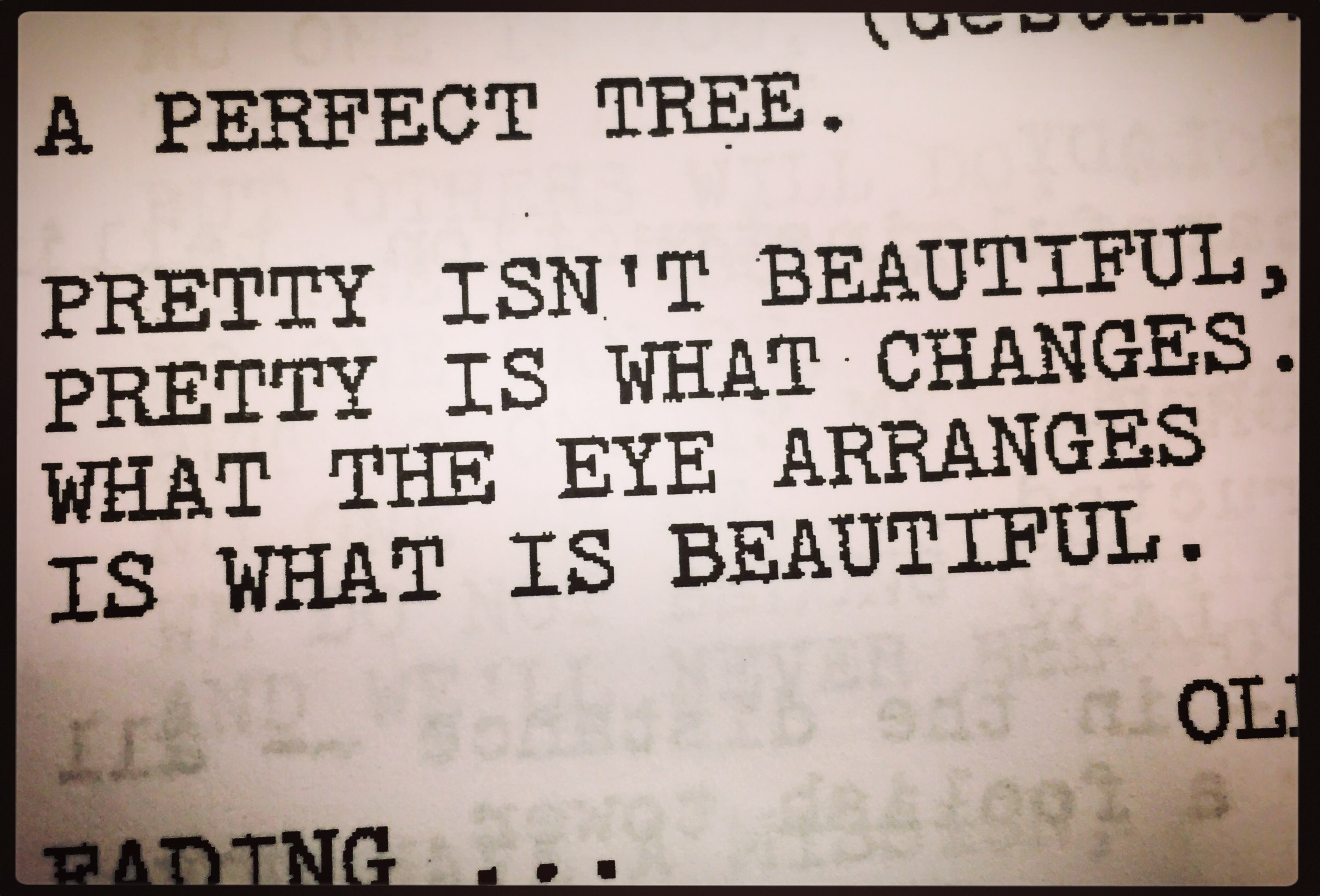 Pretty isn’t beautiful…
